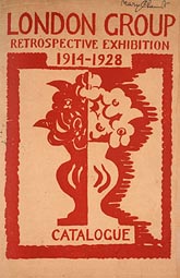 Catalogue for London Group Retrospective Exhibition, 1928