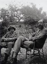 Lytton Strachey and Clive Bell