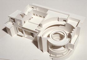 Architect's model of Tate St Ives