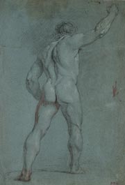 Academy Study of a Standing Male Nude
