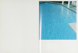 Page from Nine Swimming Pools, 1968