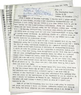 Letter from Barbara Reise to 'Ones 10 November 1966